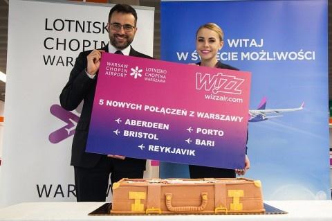 5 nowych kierunków Wizz Aira z Warszawy