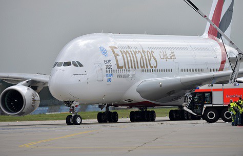 Linie Emirates otwierają drugie codzienne połączenie A380 do Frankfurtu
