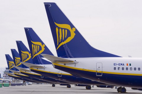 Ruch Ryanaira wzrósł we wrześniu o 12% - 9,55 mln pasażerów!