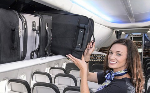 50% więcej bagaży podręcznych w nowym Boeingu 737