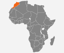 mapa - Maroko