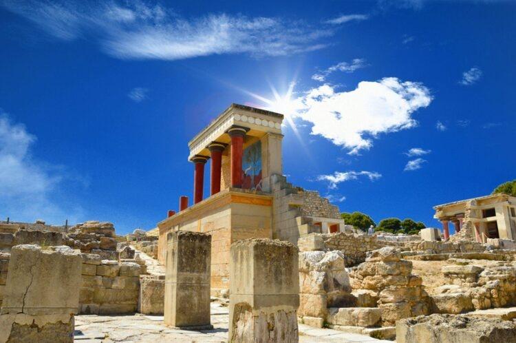 pałac Knossos na Krecie