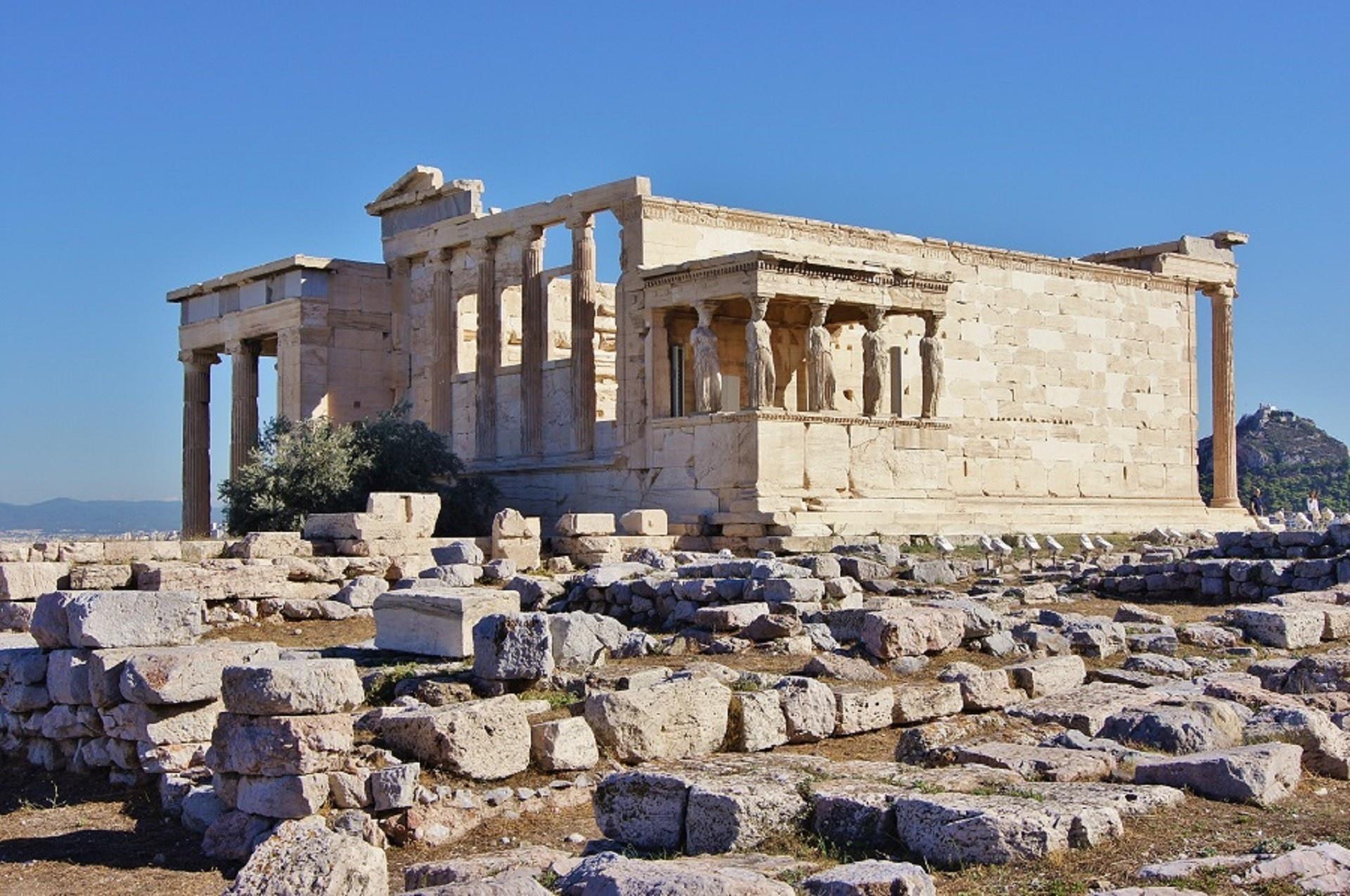 Erechtejon akropol w Atenach