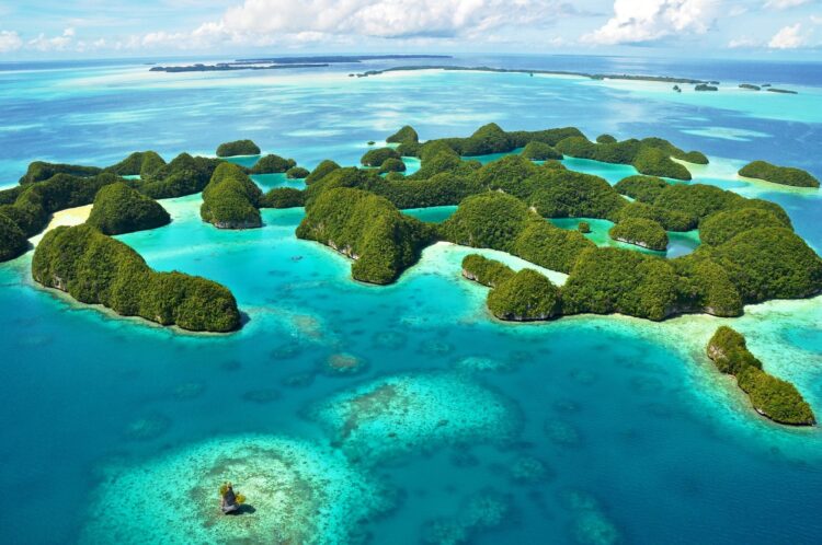archipelag palau czyli zielone wyspy na pacyfiku