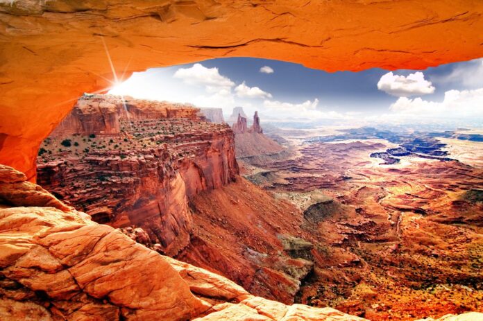 Wielki kanion kolorado w stanie Arizona w USA