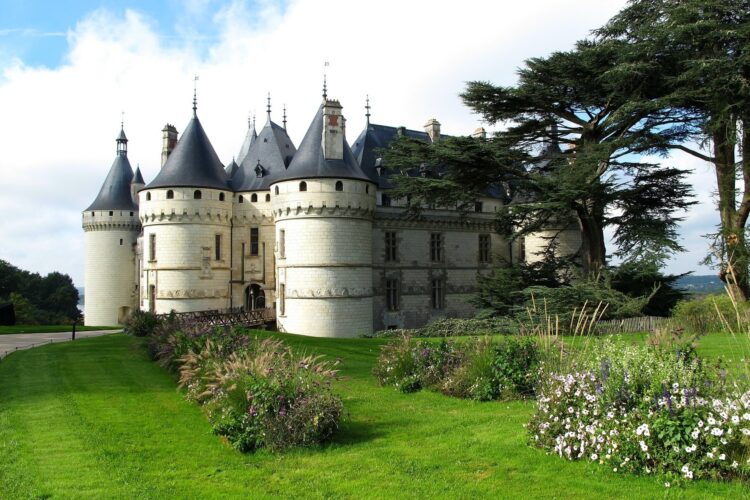 zamek domaine de chaumont nad loarą we francji