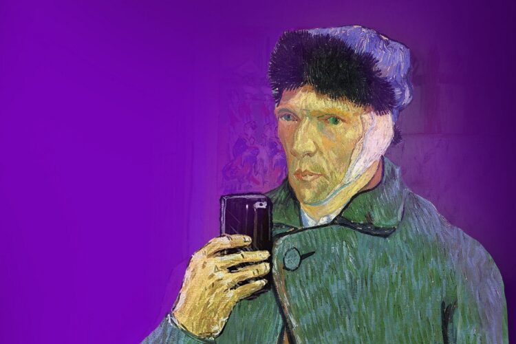 van gogh robi sobie selfie