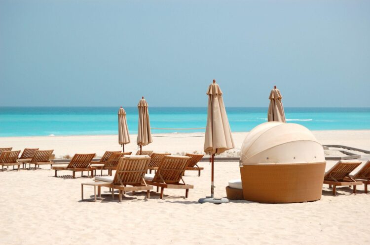 Plaża w Abu Dhabi ZEA