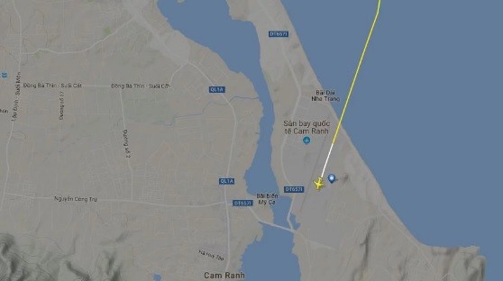 mapa z flightradar24