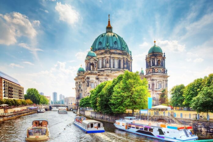 Widok na Katedrę Berlin