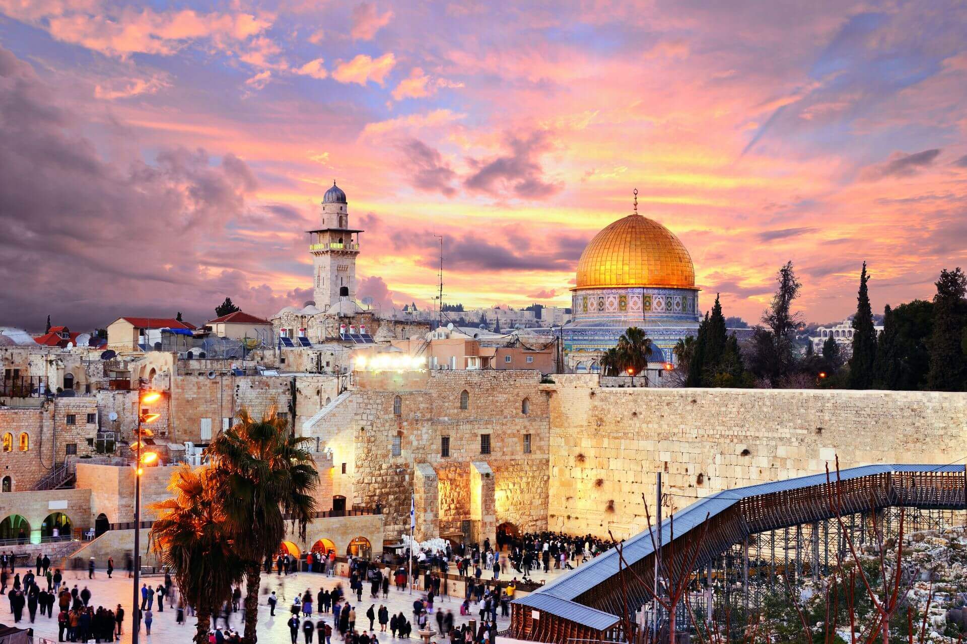 panorama na Jerozolimę
