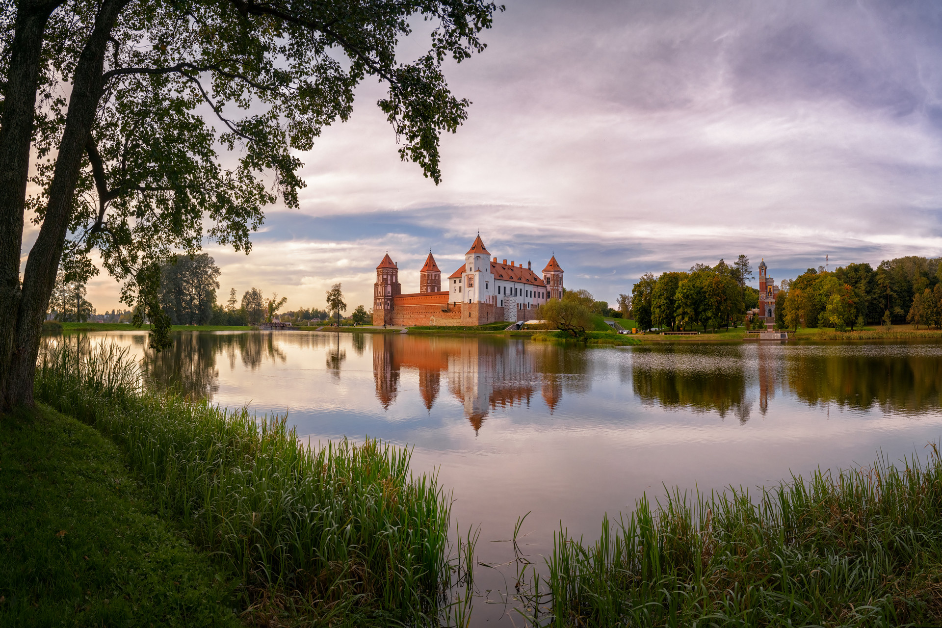 Mir Białoruś zamek UNESCO