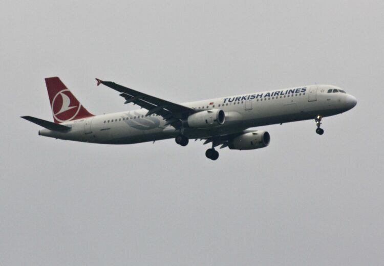 Samolot linii Turkish Airlines