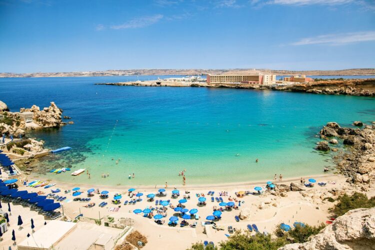 Plaża Paradise Bay na Malcie