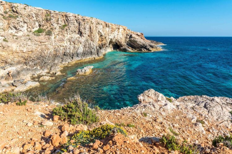 Plaża Ghar Lapsi na Malcie