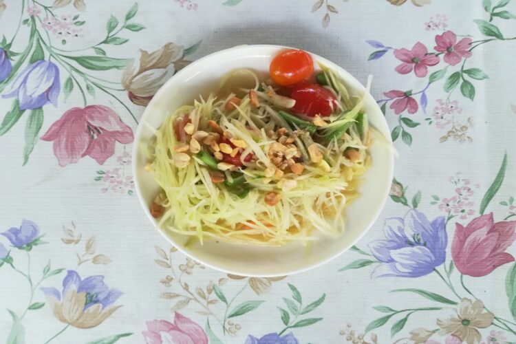 kuchnia tajlandia papaya salad