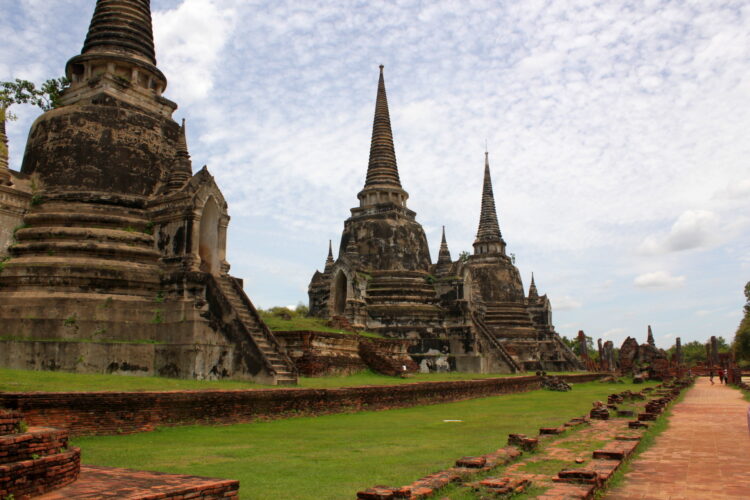 świątynia Wat Phra Si Sanphet Tajlandia Ayutthaya