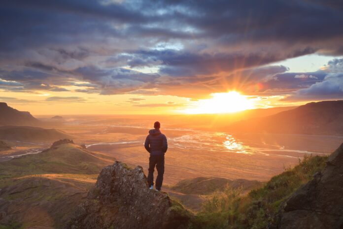 jesień góry islandia