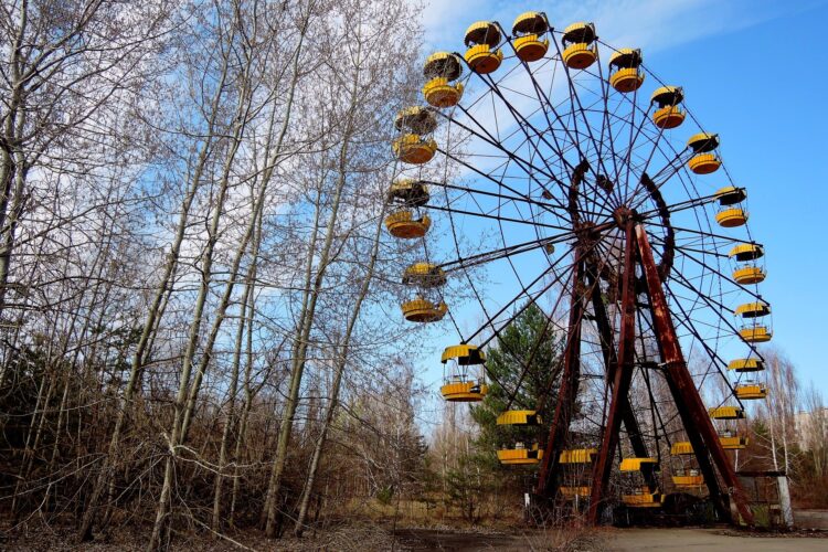 diabelski młyn prypeć czarnobyl ukraina