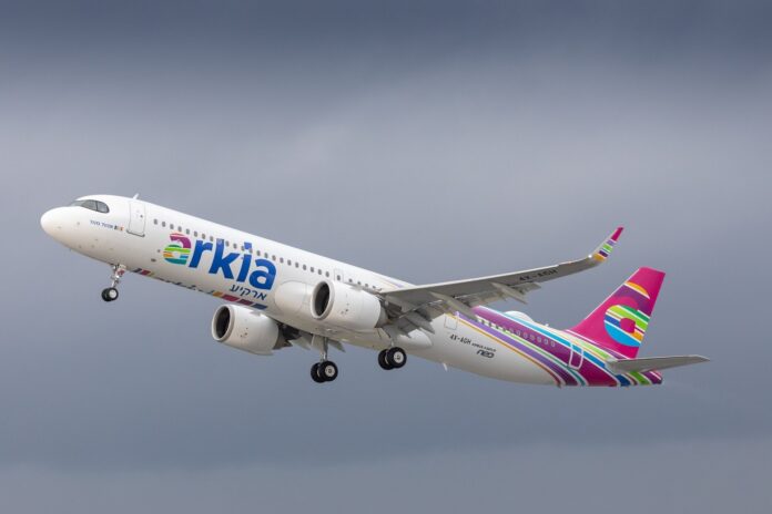Pierwszy na świecie Airbus A321LR Arkia Airlines