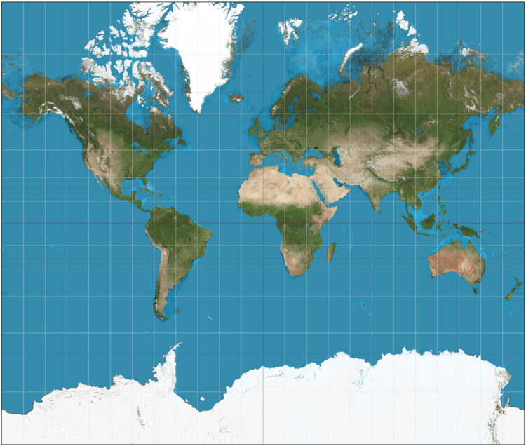 Mapa Merkatora