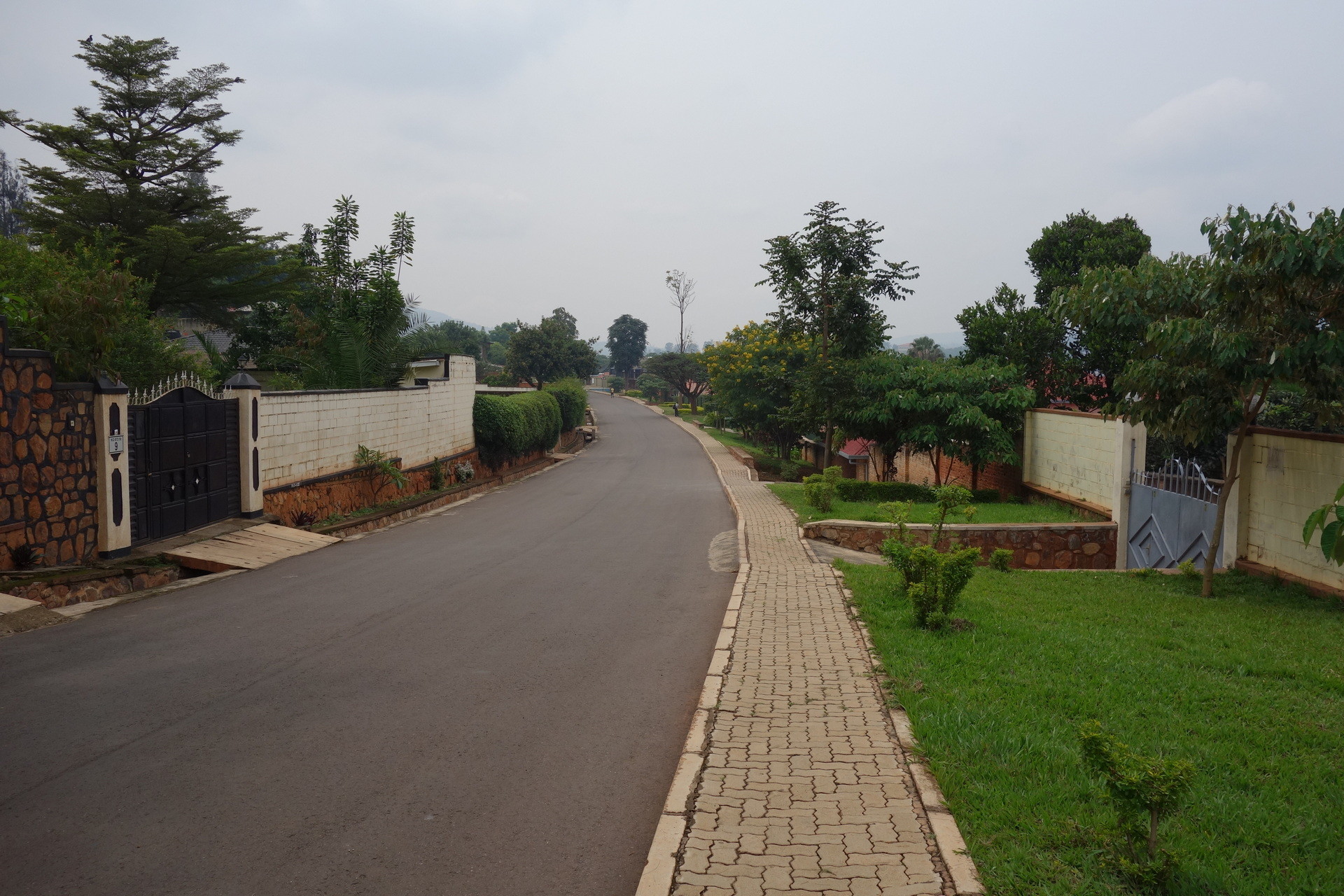 ulica w kigali, rwanda