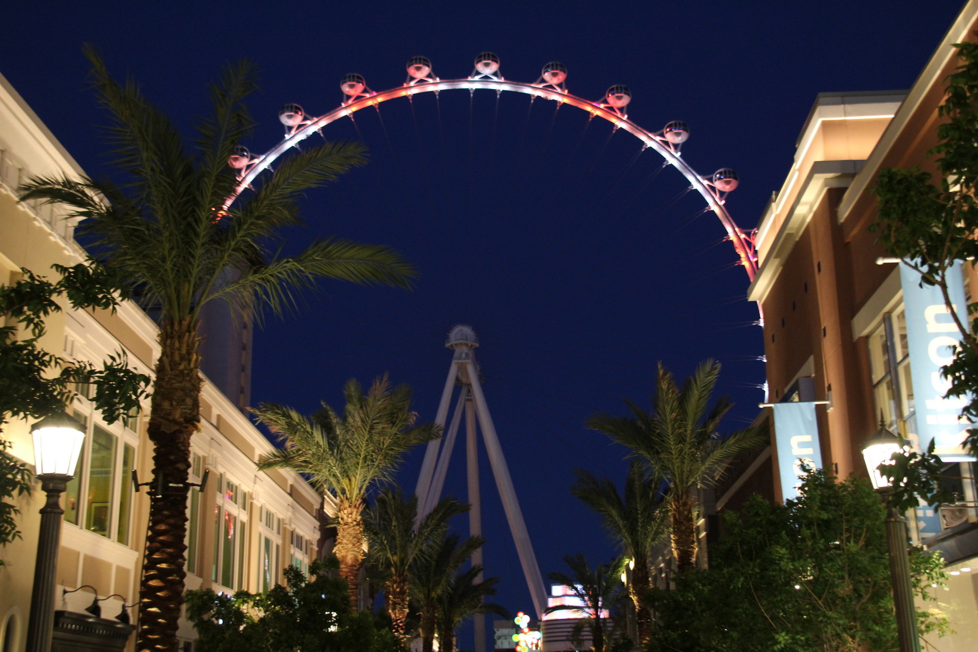The High Roller, największy diabelski młyn świata, Las Vegas, USA. 