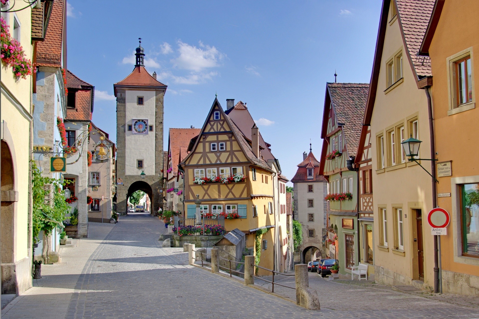 Rothenburg ob der Tauber, Bawaria, Niemcy