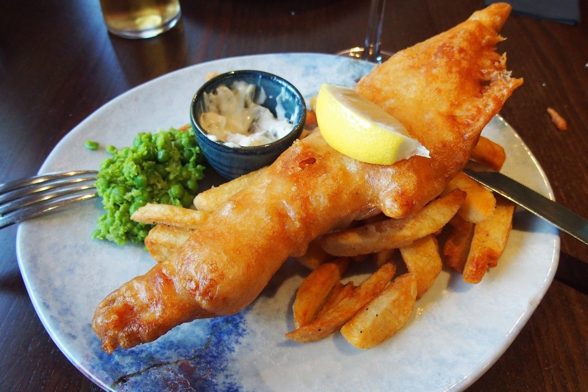 ryba z frytkami czyli fish and chips