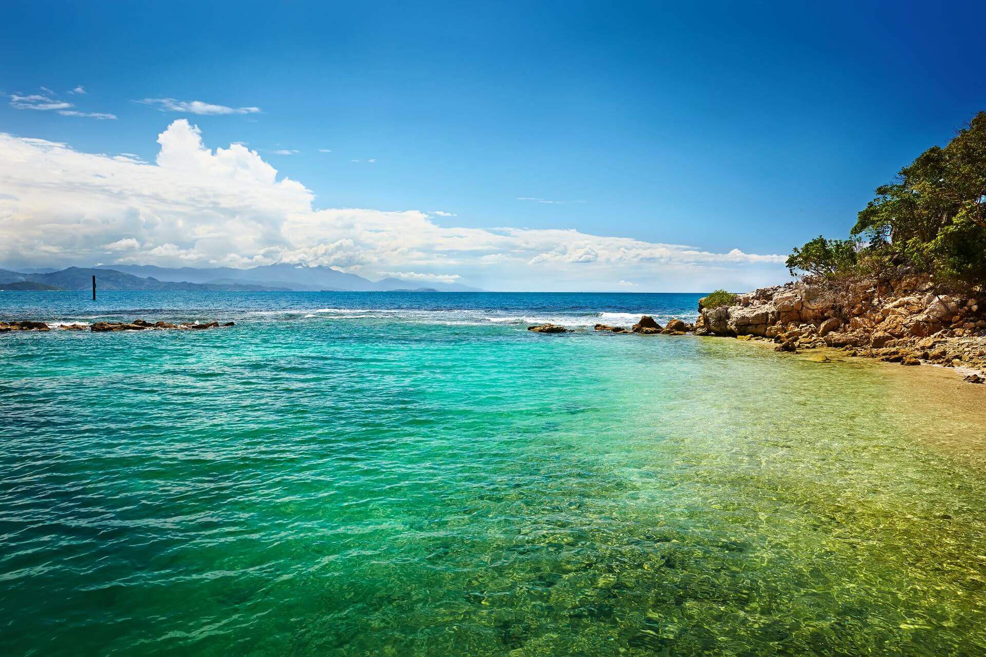 tropikalna plaża na haiti