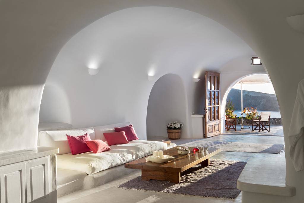 Najbardziej luksusowe hotele na Santorini — Perivola Hotel 