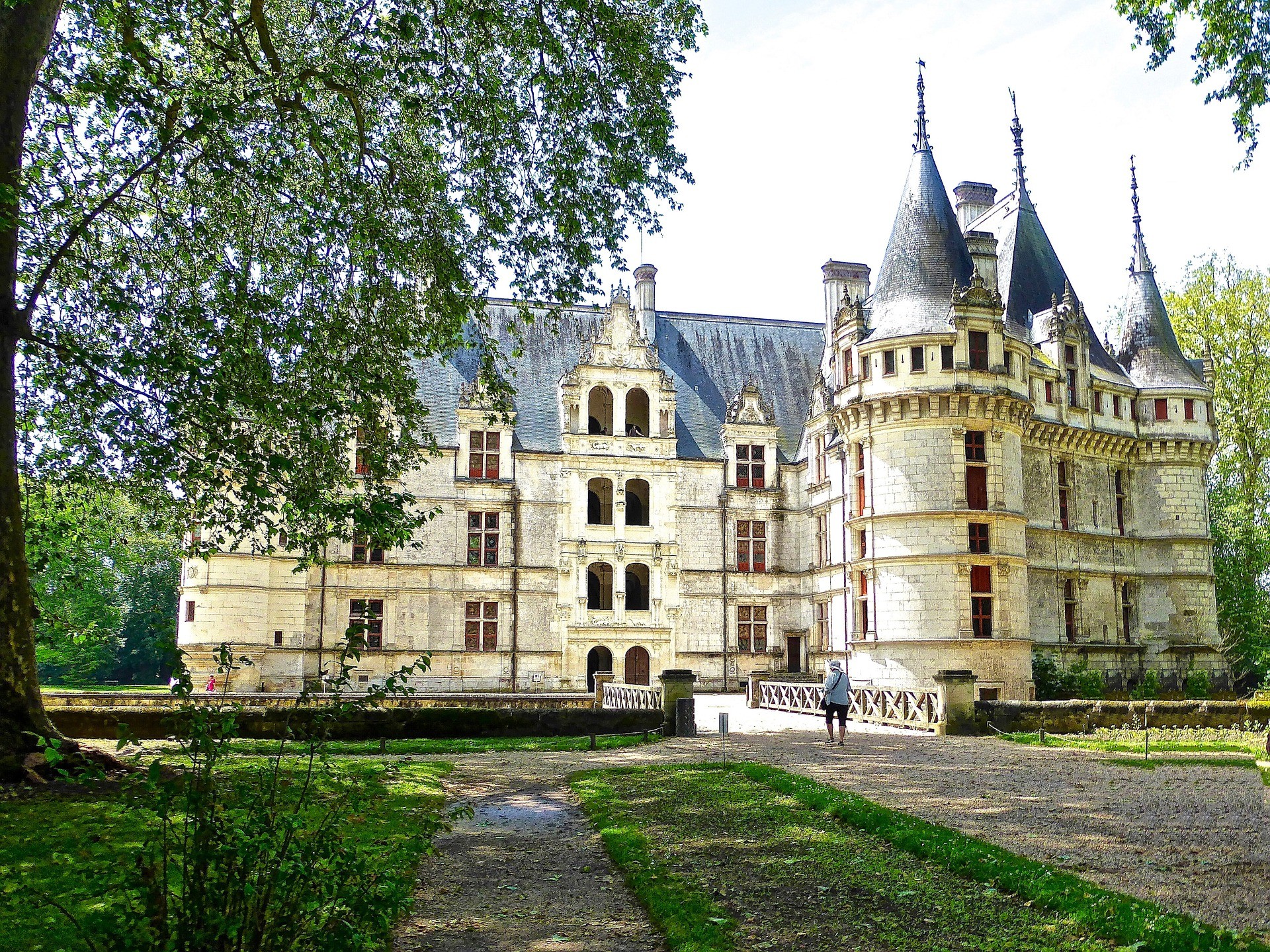 najpiękniejsze zamki we francji — Zamek Azay le Rideau