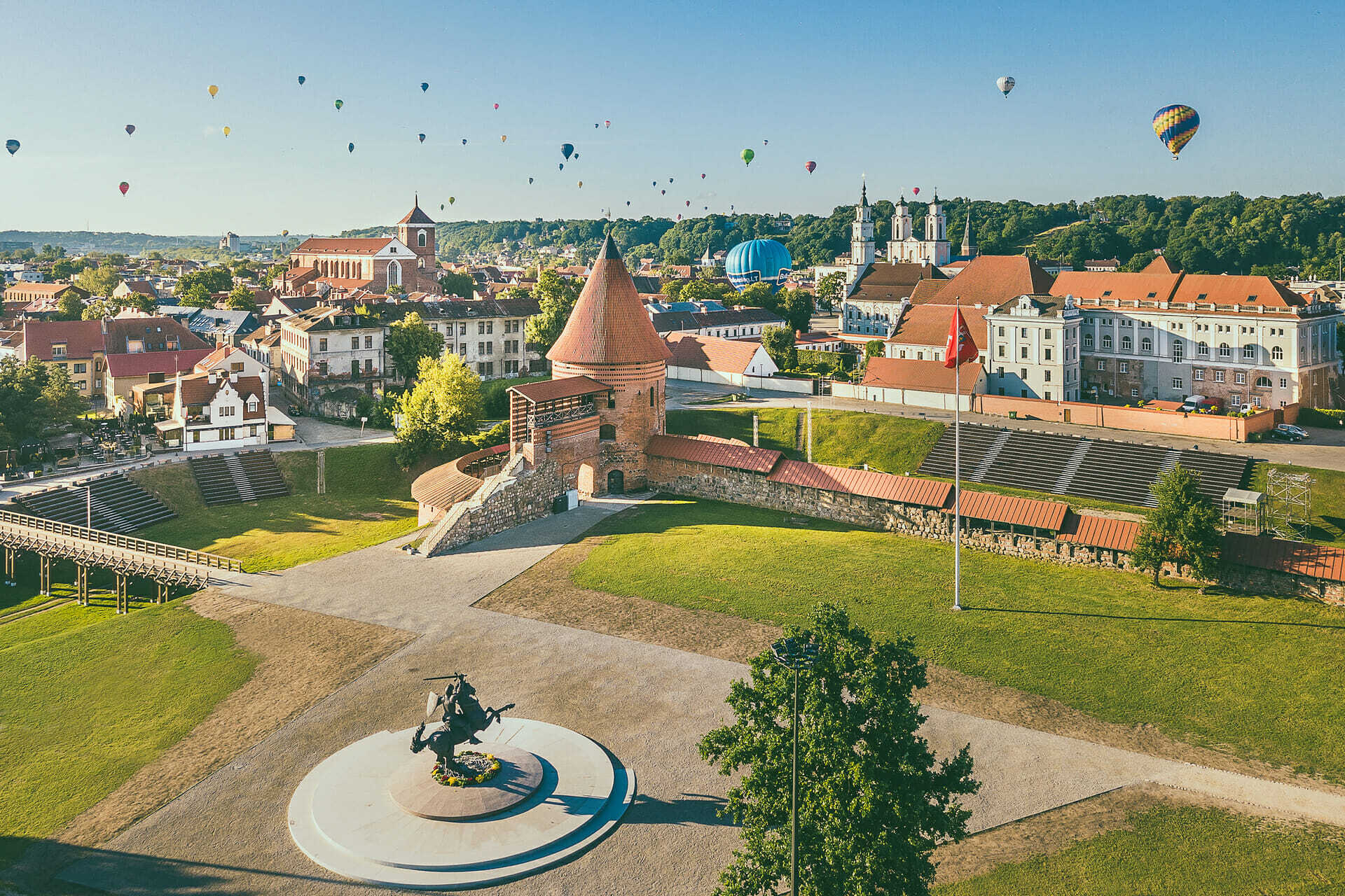 zamek w Kownie – najpiękniejsze zamki w Litwie
