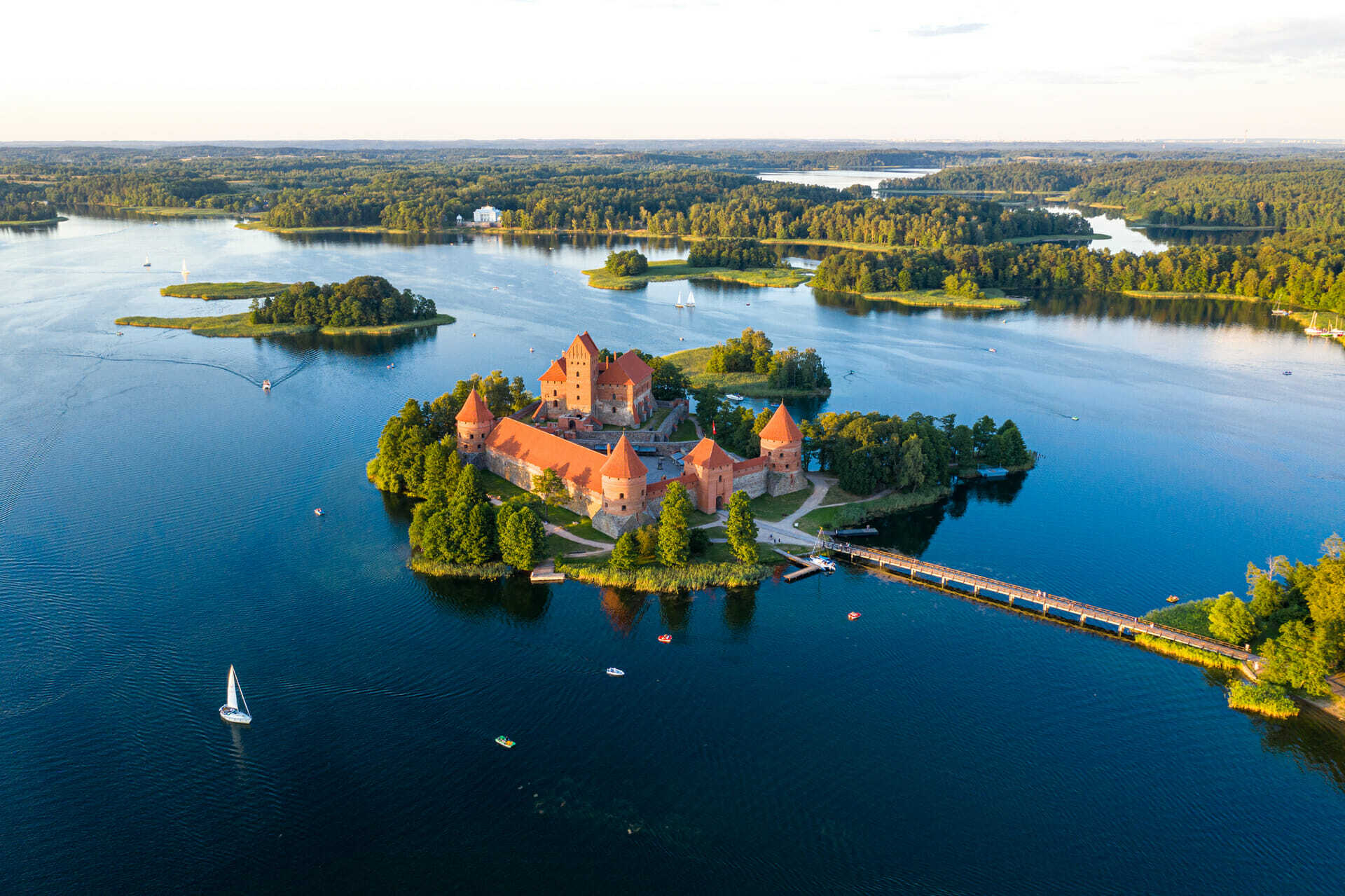 Zamek w Trokach – najpiękniejsze zamki w Litwie