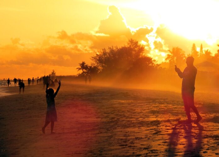 Golden Hour at the Beach