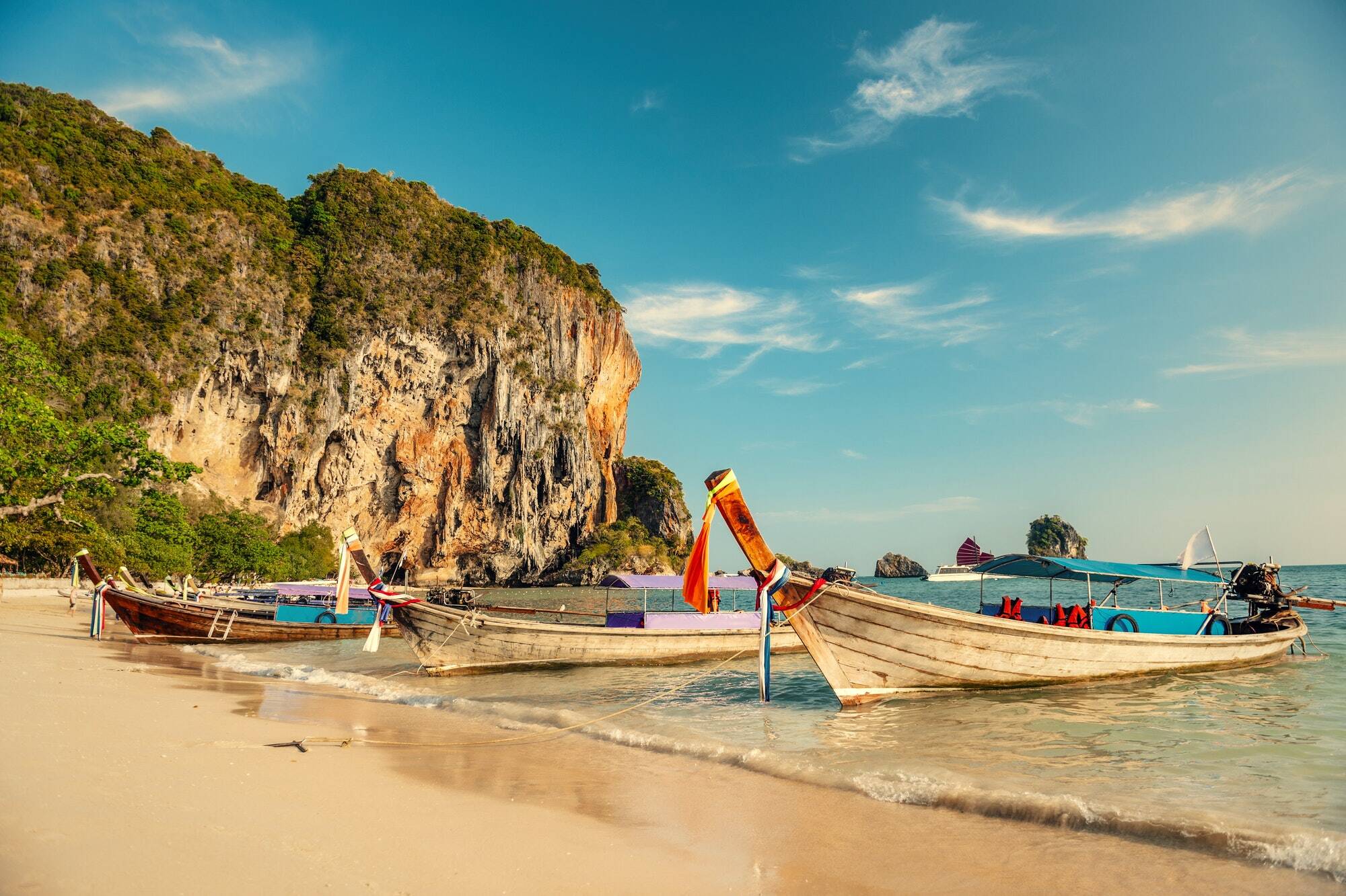 A beautiful beach in Thailand