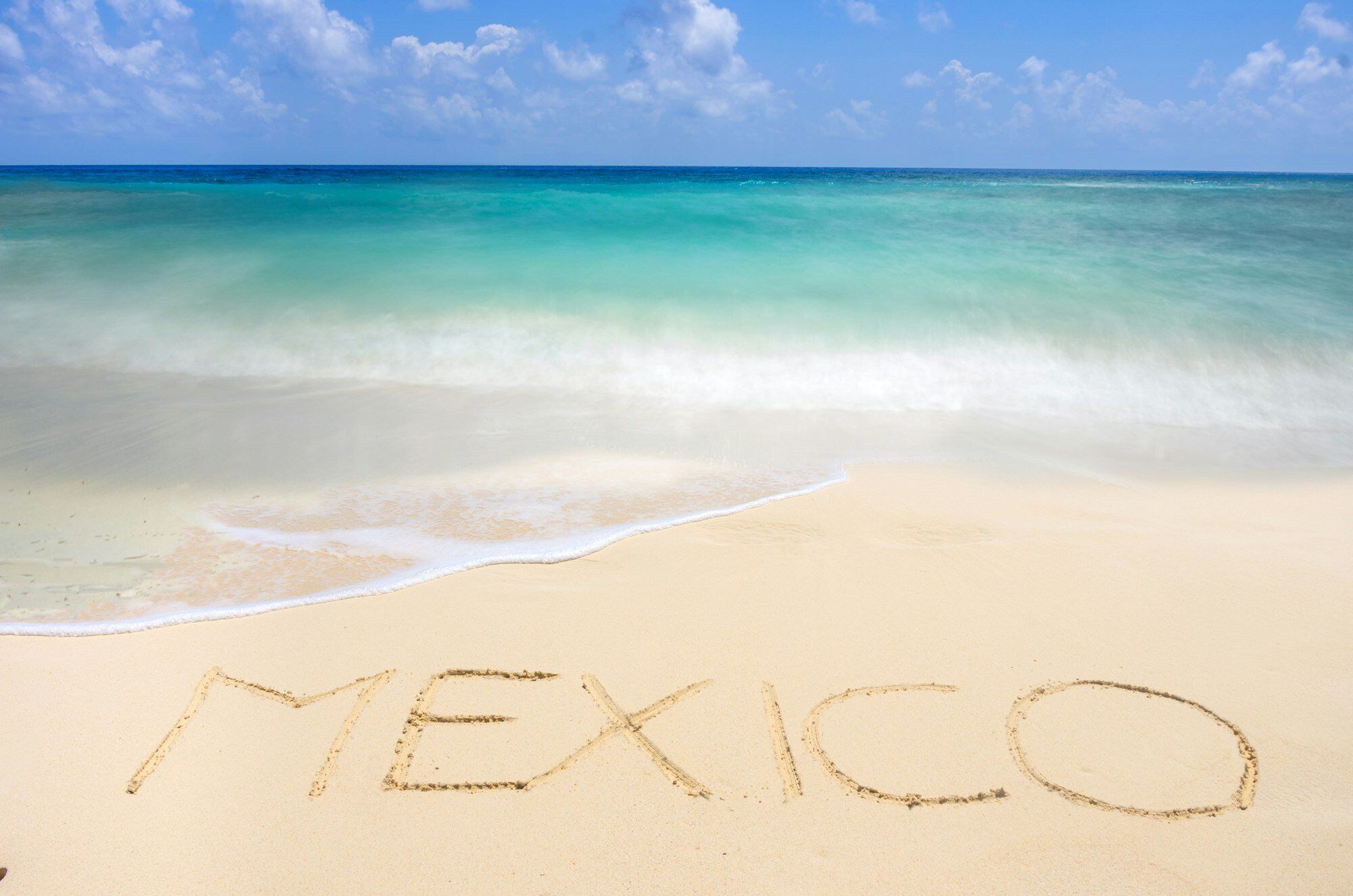 Mexican tropical beach