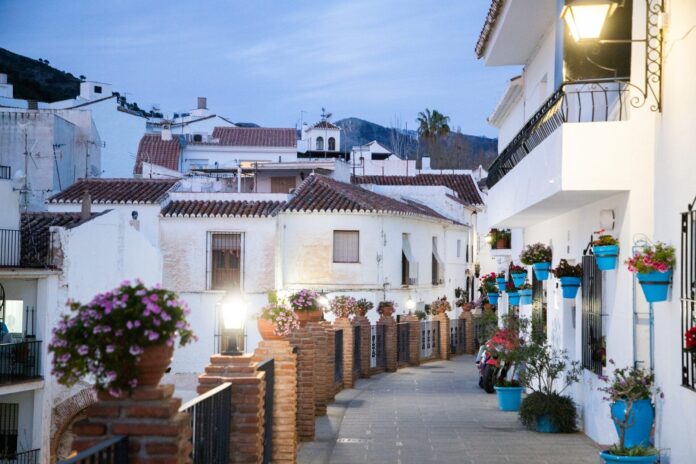 picturesque village of Mijas. Costa del Sol, Andalusia, Spain