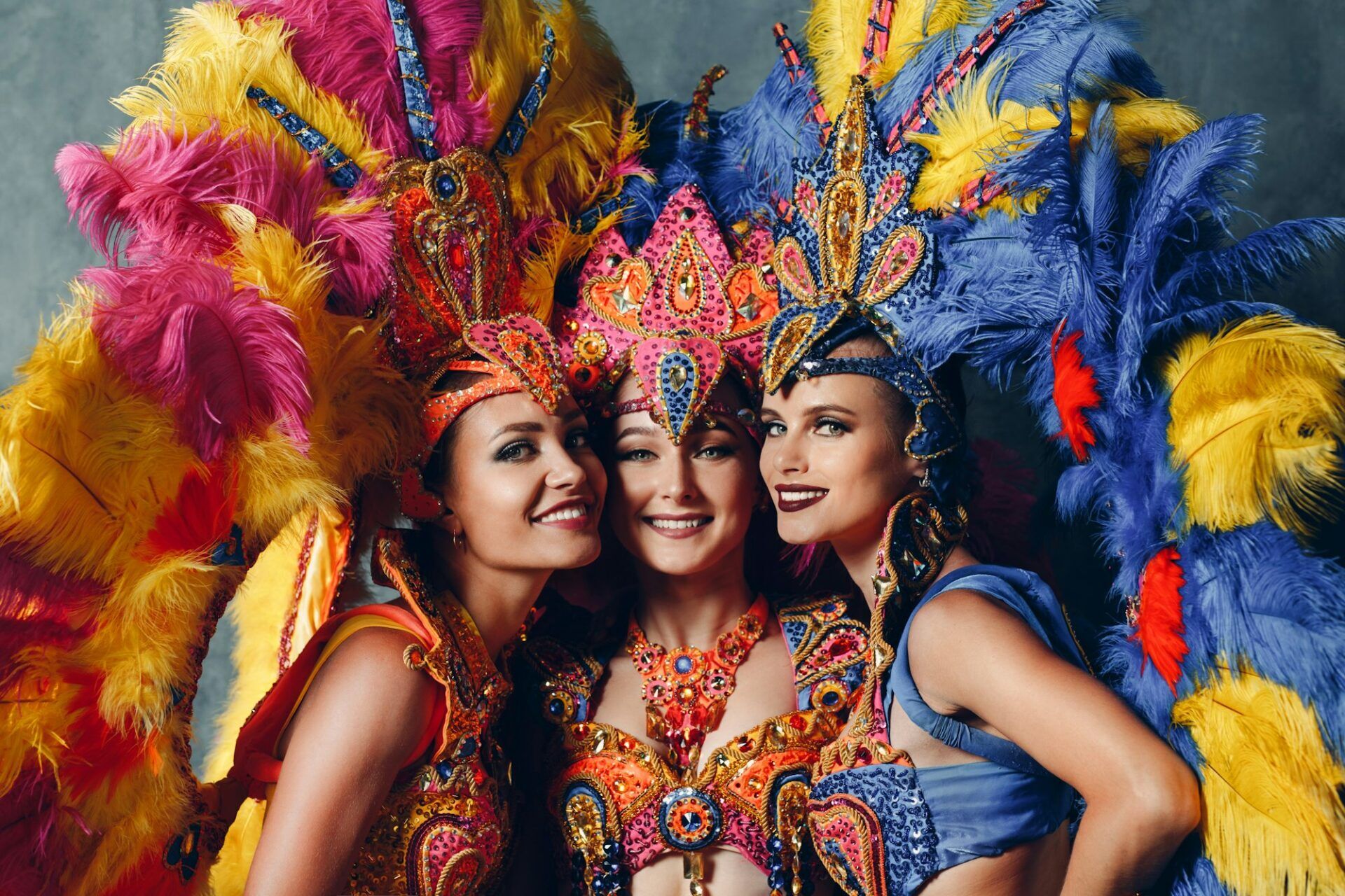 Women in samba costume