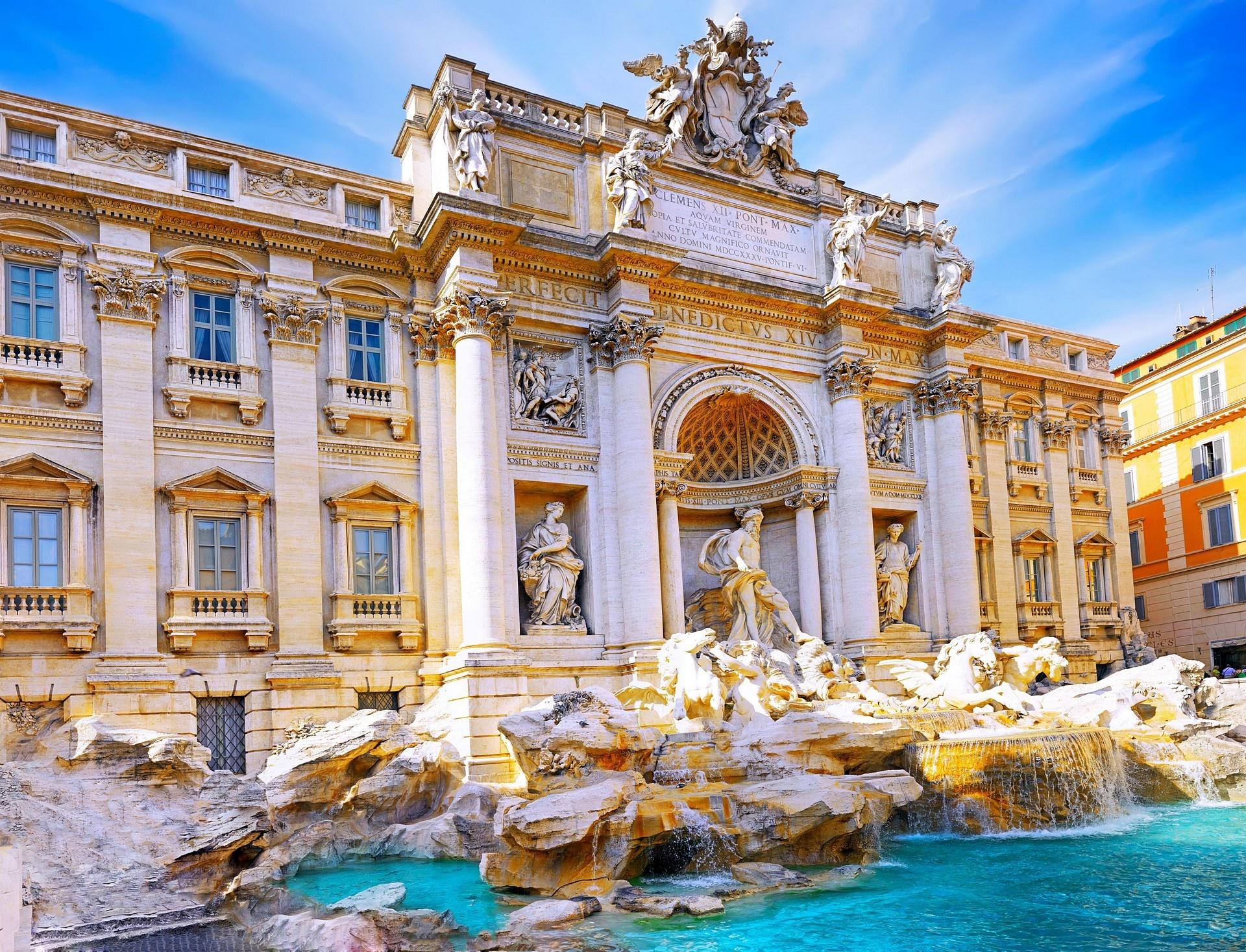 Fontanna di Trevi, Rzym