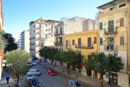 Widok z okolicy hotelu w Palermo