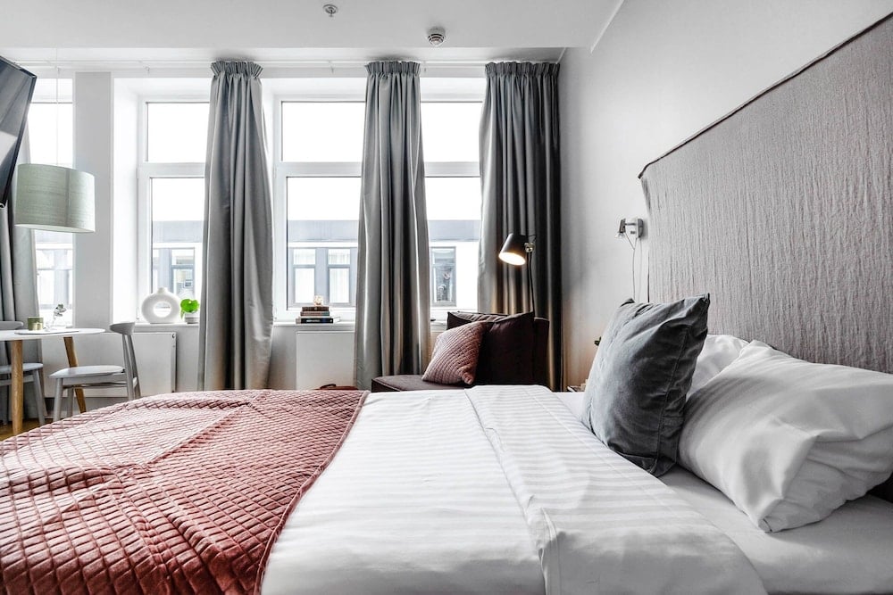 Pokój dwuosobowy w Biz Apartment Gärdet