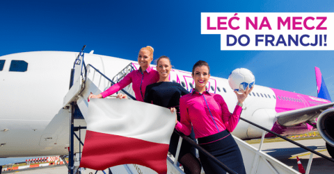 Leć na mecz Polska-Szwajcaria z Wizz Air!