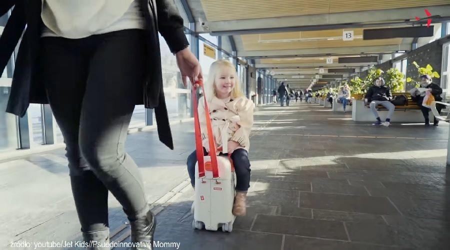 Wow! Jeżdżąca walizka dla dzieci zobacz JetKids BedBox