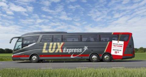 Nocna promocja w Lux Express! Bilety za 6 i 12 zł!