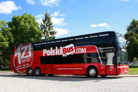 PolskiBus gwarantuje stałą cenę na przejazd linią P1 Warszawa - Gdańsk