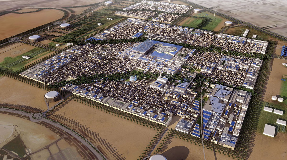 Masdar Smart City - jedyne pełne ekologiczne miasto.