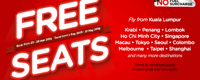 Promocja AirAsia Free Seats