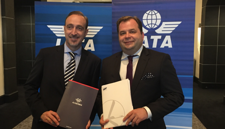 LOT podpisał umowę code-share z Air Serbia