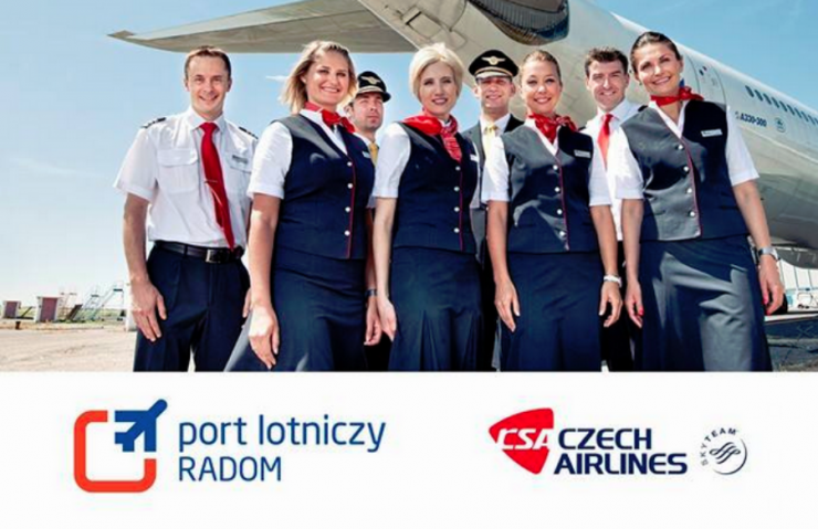 Czech Airlines poleci z Radomia do Pragi